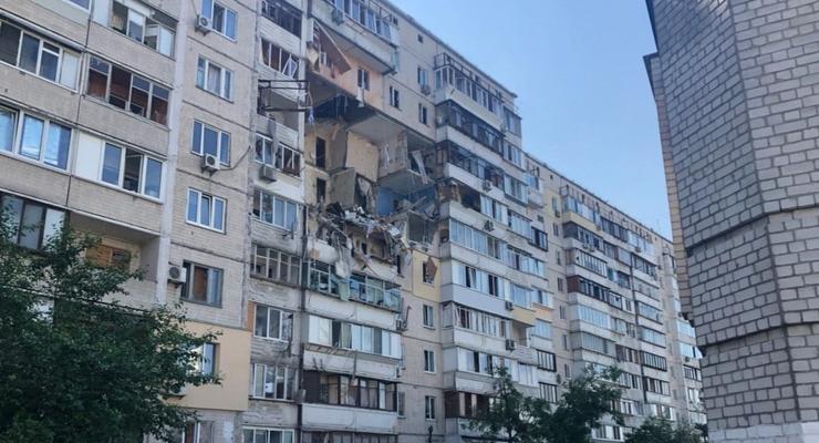 Взрыв дома в Киеве: Пострадавшая секция не подлежит восстановлению