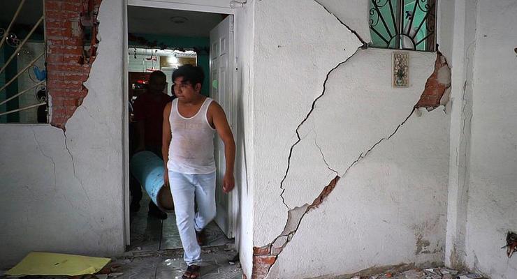 В Мексике смертоносное землетрясение. Фоторепортаж