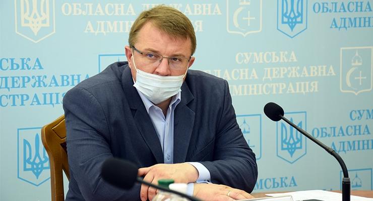 Зеленский объявил выговор главе Сумской области