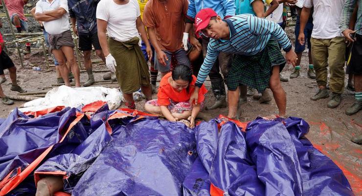 Число погибших при оползне в Мьянме превысило 160 человек. Фото: 18+