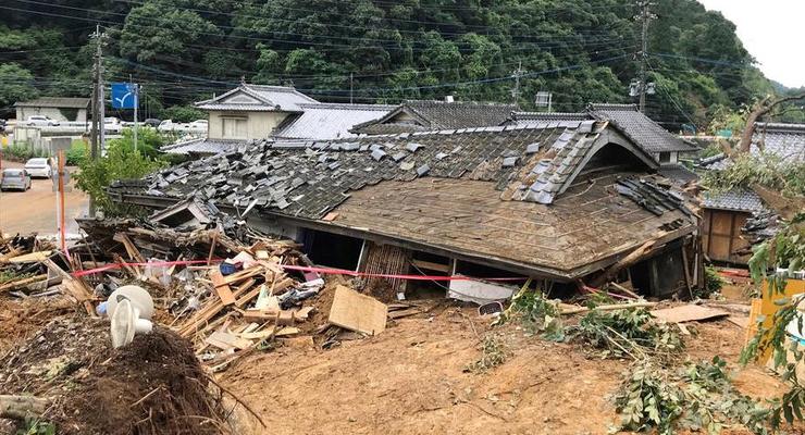 Наводнение в Японии: более 30 погибших