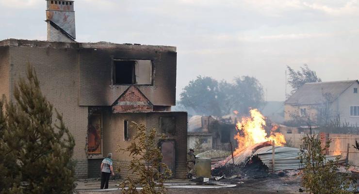 Пожары на Луганщине: число жертв и пострадавших выросло