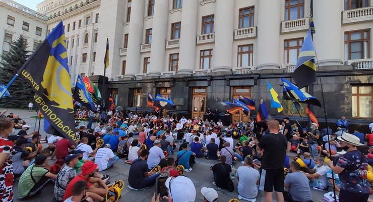 В Киеве протест горняков продолжается уже 11 дней