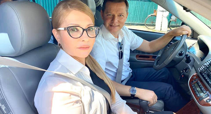 "Куди їхать?" Ляшко прокатил Тимошенко и снял видео вверх ногами