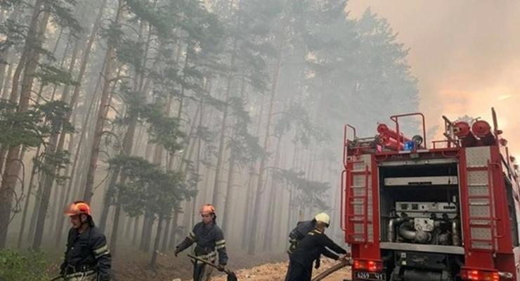 Пожары в Луганской области: Уже не горит, но еще тлеет