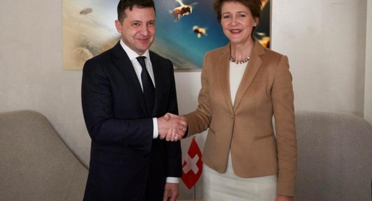 В Украину впервые приедет президент Швейцарии