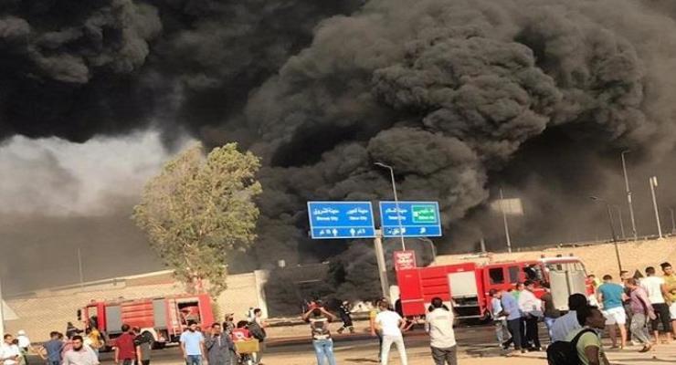 В Египте загорелась нефть на шоссе, есть жертвы