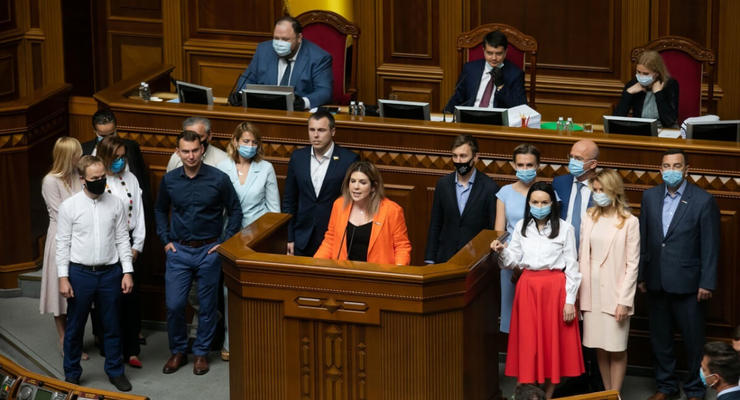 Партия "Голос" заявила о переходе в оппозицию к Зеленскому