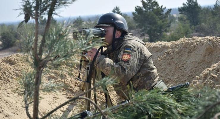 На Донбассе обстреляли участок разведения сил