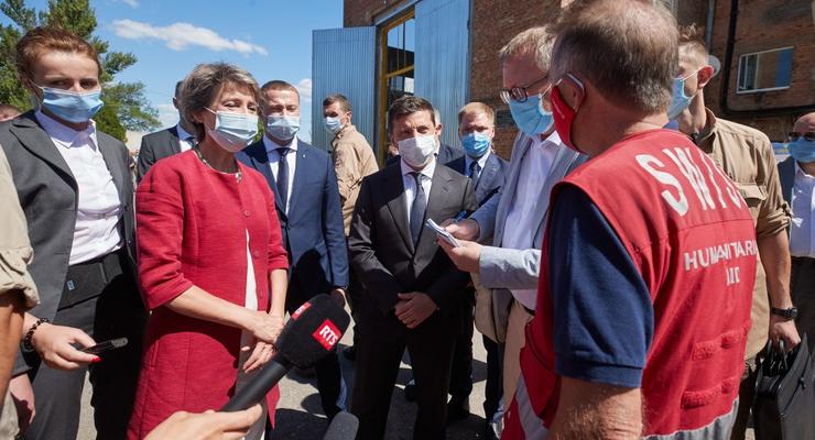Зеленский и Президент Швейцарии посетили КП "Вода Донбасса"