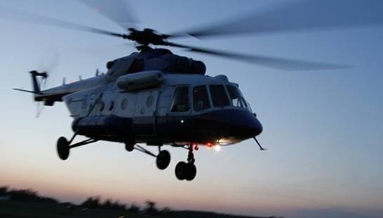 На Филиппинах упал военный вертолет: на борту было пять человек