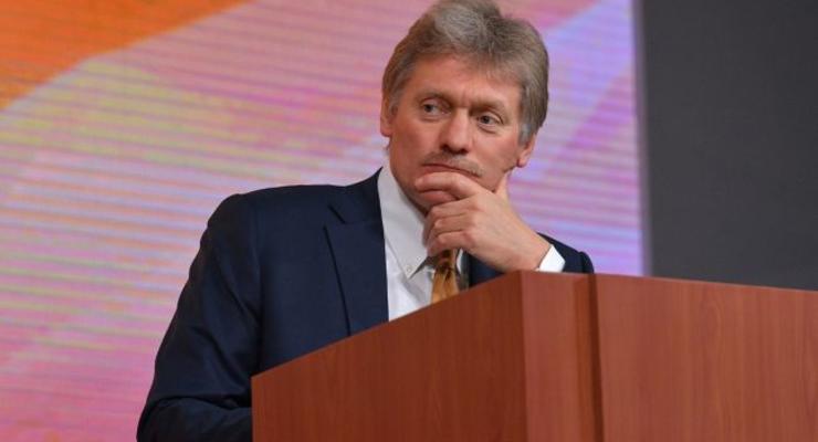 РФ не может быть гарантом прекращения огня на Донбассе, - Песков