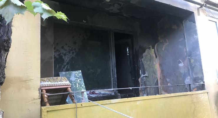 На Закарпатье при пожаре пострадали отец с трехлетним сыном