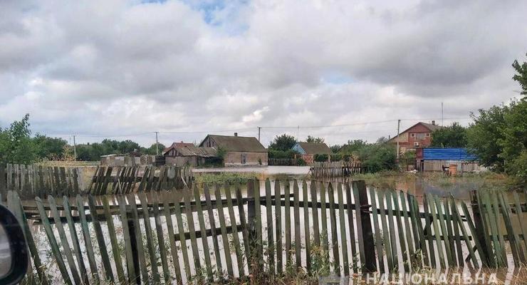 В Херсонской области село ушло под воду после дождя