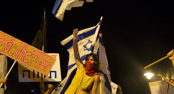 В Израиле продолжаются массовые протесты