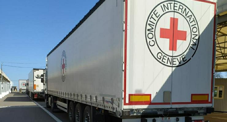 "Красный Крест" направил новый гуманитарный груз в Донецк