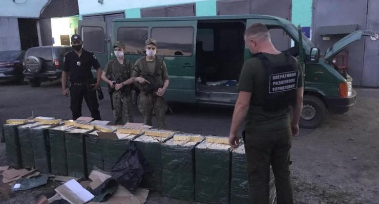 На западной границе Украине раскрыли крупную табачную аферу