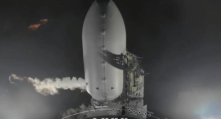 SpaceX запустила очередную партию интернет-спутников Starlink