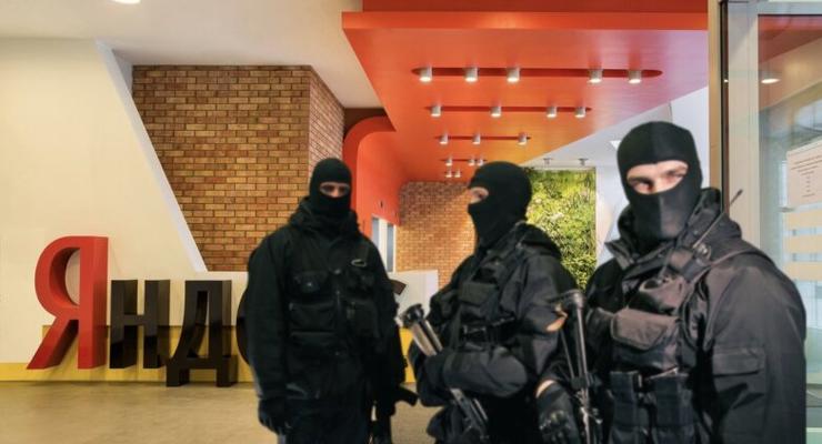Силовики ушли из офиса Яндекс в Минске