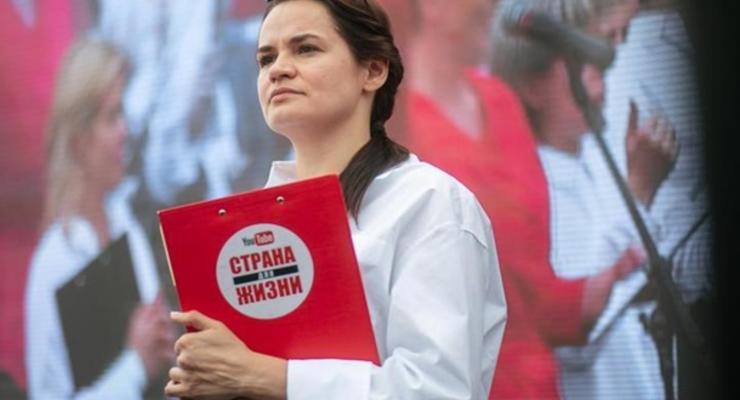 Тихановская готова стать лидером Беларуси