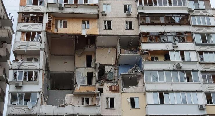 КГГА: Разрушенный дом в Киеве демонтируют за 16 млн грн