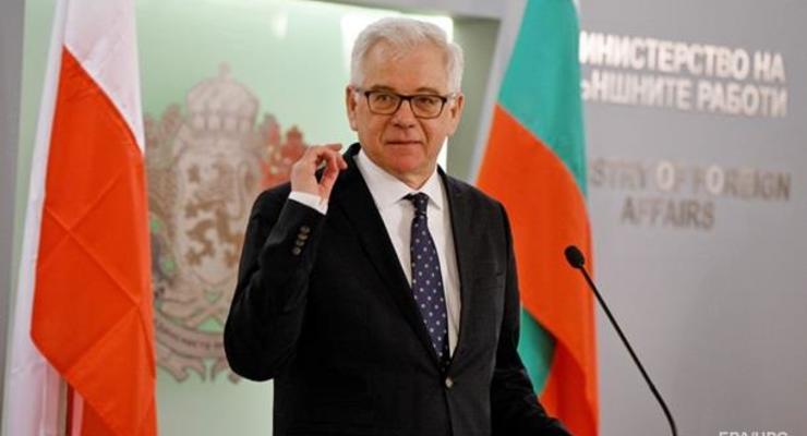 Глава МИД Польши уволился после разговора с белорусским оппозиционером