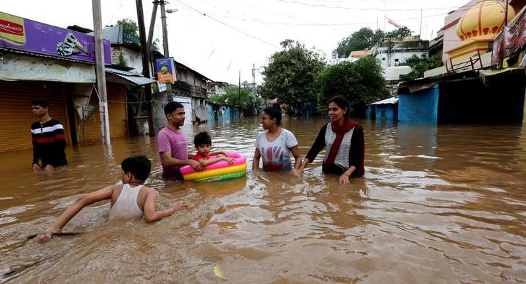 В Индии масштабное наводнение. Фоторепортаж