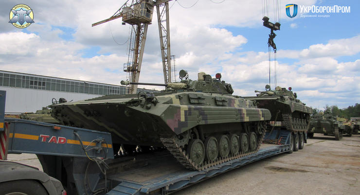 Военные получили партию БМП от Укроборонпрома