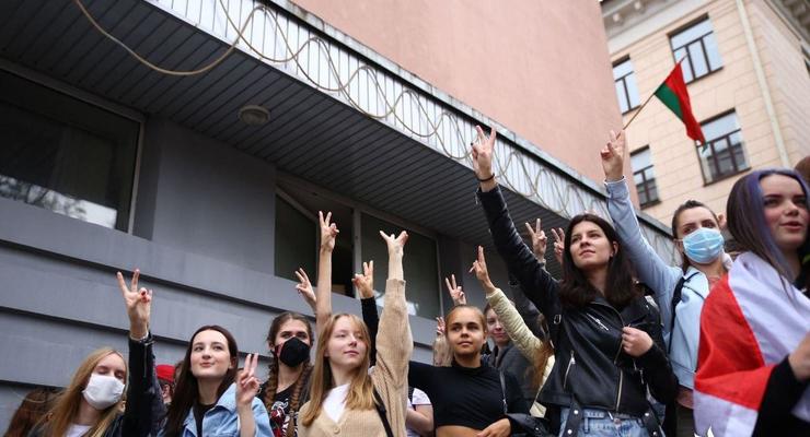 В Минске отпустили большинство задержанных студентов