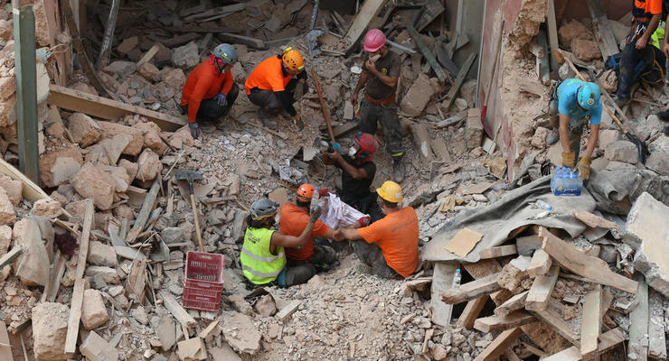 Взрыв в Бейруте: Спасатели прекратили поисковые работы