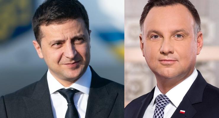 Зеленский позвал президента Польши в гости, Дуда согласился