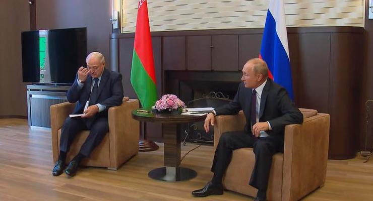 Встреча Лукашенко и Путина завершилась