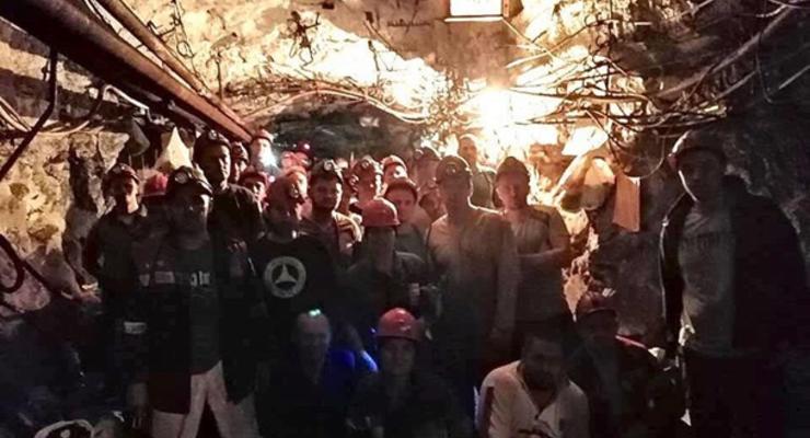 Забастовка в Кривом Роге: под землей остаются 154 шахтера