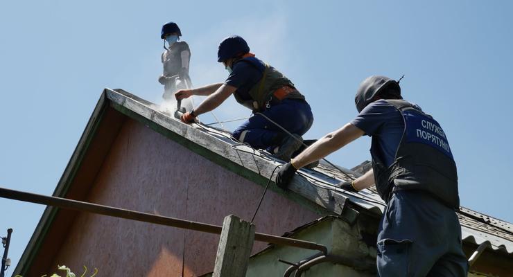 В Донецкой области восстановили 900 разрушенных домов