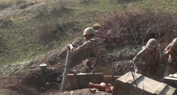 Азербайджан показал видео боевых действий