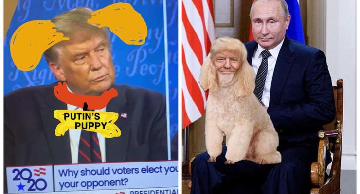 "Щенок Путина": Мемы с Трампом стали трендом в Twitter