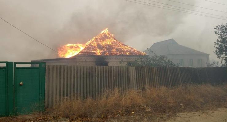 На Луганщине назвали вероятную причину возникновения пожаров