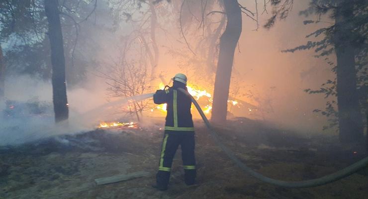 Число погибших в пожарах на Луганщине достигло 11