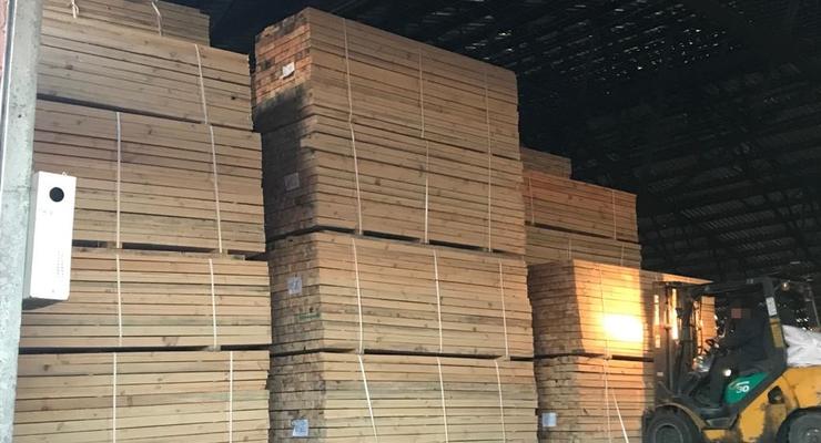 Украинскую древесину незаконно продавали в Азию
