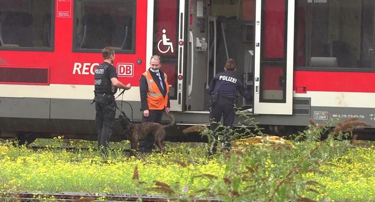 В Германии обнаружили самодельную бомбу в пригородной электричке