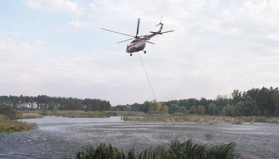 Пожары на Луганщине: авиация сбросила 500 т воды