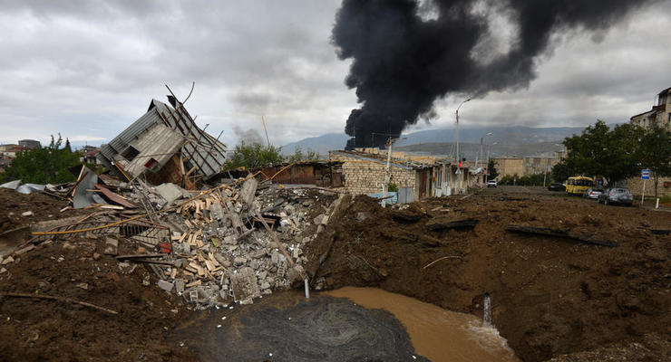 В ООН подсчитали мирных жертв конфликта в Карабахе