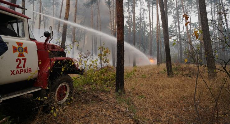 Полиция назвала четыре источника пожаров в Луганской области