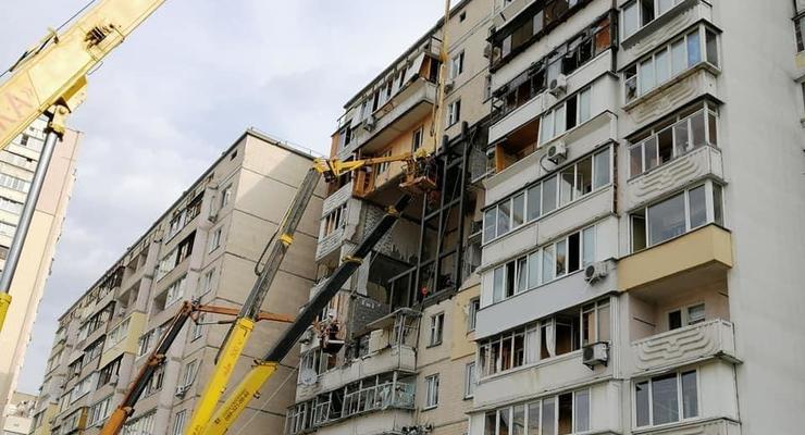 Взрыв на Позняках в Киеве: в доме начались работы по укреплению
