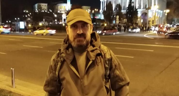 Умер ветеран, который поджег себя в знак протеста против Зеленского