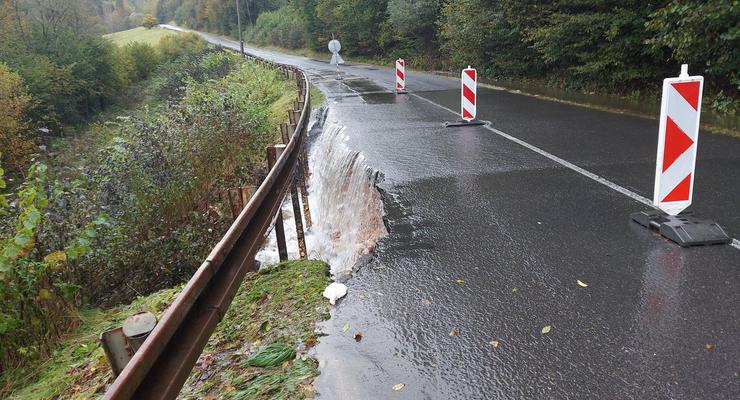 В Словакии обеспокоены наводнением рек Закарпатья