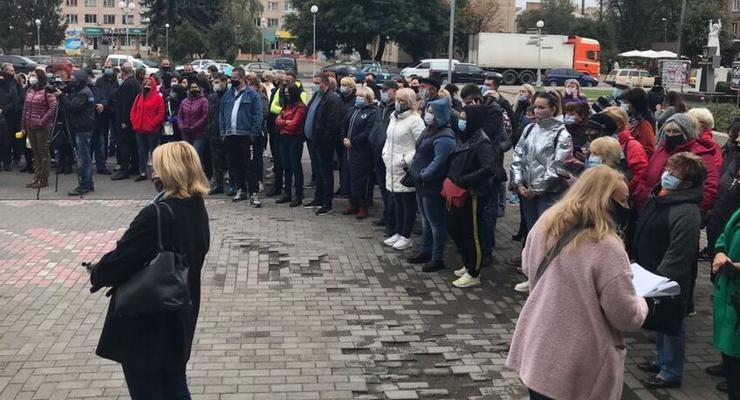 Жители Смелы протестуют из-за "красной" зоны карантина