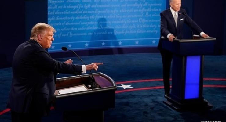Трампу и Байдену во время дебатов будут поочередно отключать микрофоны