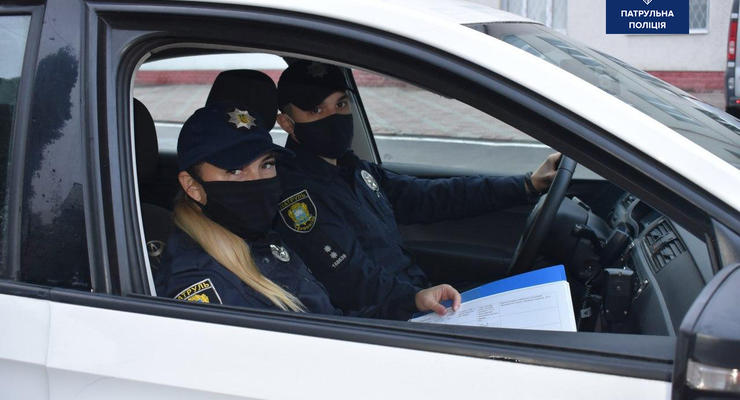 За сутки 307 украинских полицейских заразились COVID-19