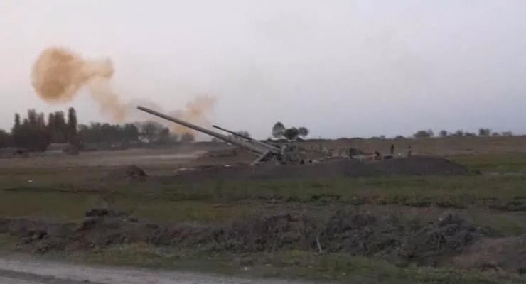 Азербайджан показал видео боевых действий